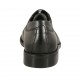 Zapato derby con cordones para hombres con puntera en piel negra - Tallas disponibles:  36, 37, 38, 46, 47, 49, 50