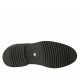 Zapato deportivo para hombre alto al tobillo con puntera en piel negra - Tallas disponibles:  37, 38, 46, 49, 50
