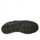 Zapato derby para mujer con cordones y plantilla extraible en charol martillado granate cuña 4 - Tallas disponibles:  43, 44, 45