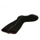 Botas para mujer con cremallera y plantilla extraible en gamuza negra tacon 4 - Tallas disponibles:  32, 33, 42, 43