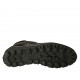 Botines pour femmes avec fermeture éclair, elastique et goujons en daim et cuir noir talon compensé 3 - Pointures disponibles:  33, 34, 44