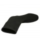 Bottines pour femmes en tissu élastique noir talon 7 - Pointures disponibles:  32