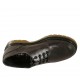 Damenderbyschuh mit Schnürsenkeln aus braunem Leder Absatz 3 - Verfügbare Größen:  33, 34, 43, 44, 45