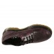Damenderbyschuh mit Schnürsenkeln aus bordeaux- und purpurfarbenem Leder mit Marmoreffekt Absatz 3 - Verfügbare Größen:  33, 34, 43, 44