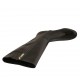 Bota para mujer con plataforma y cremallera en piel negra tacon 8 - Tallas disponibles:  42, 43