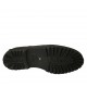 Scarpa accollata da donna in pelle nera marmorizzata tacco 3 - Misure disponibili: 43, 44