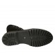 Stivaletto da donna con cerniera e borchie in camoscio nero tacco 3 - Misure disponibili: 32, 33, 43, 44