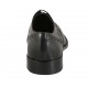 Scarpa derby stringata elegante da uomo in pelle nera con lavorazione Brogue - Misure disponibili: 36, 38, 46, 49, 50