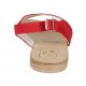 Sandalo da donna in camoscio rosso tacco 1 - Misure disponibili: 33, 34, 42, 43, 44, 45, 46, 47
