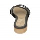 Mule pour femmes en cuir de couleur noir talon 2 - Pointures disponibles:  34, 42, 43, 44, 46, 47