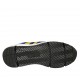 Zapato con cordones y plantilla extraible para mujer en piel blanca y amarillo, gamuza azul aciano y tejido azul cuña 5 - Tallas disponibles:  42, 43, 44, 45