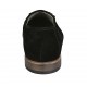 Mocassino da uomo con nappine in camoscio nero - Misure disponibili: 36, 37, 38, 46, 47, 48, 49, 50
