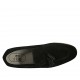 Mocassino da uomo con nappine in camoscio nero - Misure disponibili: 36, 37, 38, 46, 47, 48, 49, 50