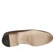 Mocassin pour hommes avec accessoire en daim marron - Pointures disponibles:  36, 37, 38, 46, 47, 48