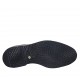 Men's laced derby shoe in blue leather and braided leather  - Available sizes:  37, 38, 46, 47, 48, 49, 50
