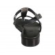 Sandalo infradito da donna con cinturino in pelle nera e camoscio stampato a righe tacco 2 - Misure disponibili: 33, 43, 45