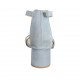 Scarpa aperta da donna con cinturino in pelle azzurra avio tacco 5 - Misure disponibili: 32, 42, 43, 44, 45