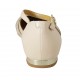 Scarpa aperta da donna con cinturino e borchie in pelle nude tacco 1 - Misure disponibili: 33, 45, 46
