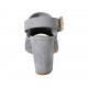 Sandalo da donna con fibbia in camoscio avio tacco 8 - Misure disponibili: 33, 34, 42, 43, 45, 46