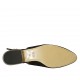 Woman's slingback pump in black suede heel 2 - Available sizes:  45