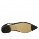Chanel pour femmes en cuir noir talon 2 - Pointures disponibles:  46