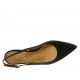 Chanel pour femmes en cuir noir talon 2 - Pointures disponibles:  46