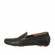 Mocasin para hombre en piel azul - Tallas disponibles:  37, 46, 47, 48, 49, 50, 52