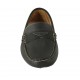 Mocasin para hombre en piel azul - Tallas disponibles:  37, 46, 47, 48, 49, 50, 52
