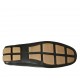 Mocasin para hombre en piel azul - Tallas disponibles:  37, 46, 47, 48, 49, 50, 52