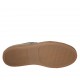 Scarpa stringata con cerniera e plantare estraibile da uomo in pelle avio e camoscio taupe - Misure disponibili: 37, 38, 46, 47, 48, 49, 50