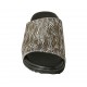 Sabot aperto da donna in pelle stampata a righe multicolore zeppa 4 - Misure disponibili: 32, 33, 34, 42, 43, 44, 45