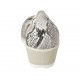 Escarpin pour femmes en cuir imprimé multicouleur talon compensé 4 - Pointures disponibles:  33, 42, 43, 44, 45