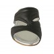 Sabo abierto para mujer en piel negra tacon 2 - Tallas disponibles:  43, 44, 46