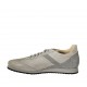Scarpa stringata da uomo con plantare estraibile in pelle e camoscio grigio - Misure disponibili: 47, 48, 49, 50