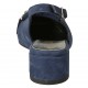 Chanel da donna con frangia e catena in camoscio blu tacco 3 - Misure disponibili: 32, 33, 34, 42, 43, 44, 45