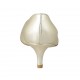 Decolté a punta da donna in pelle laminata platino tacco 5 - Misure disponibili: 32, 33, 34, 43, 45