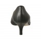 Women's pointy pump in black leather heel 5 - Available sizes:  34