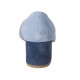 Decolté da donna in camoscio blu e azzurro tacco 5 - Misure disponibili: 32, 33, 34, 42, 43, 45