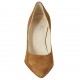 Escarpin pour femmes à bout pointu en daim tabac talon 8 - Pointures disponibles:  43