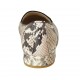 Mocassin pour femmes en cuir imprimé multicouleur talon 2 - Pointures disponibles:  42