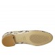 Mocassino da donna in pelle stampata multicolore tacco 2 - Misure disponibili: 42