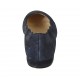 Ballerina da donna in camoscio blu tacco 1 - Misure disponibili: 33