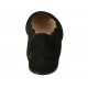 Woman's ballerina shoe in black suede heel 1 - Available sizes:  33