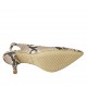 Chanel pour femmes en cuir imprimé multicouleur talon 8 - Pointures disponibles:  42, 43, 44