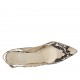 Slingback für Damen aus buntem gedrucktem Leder Absatz 8 - Verfügbare Größen:  42, 43, 44