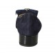 Mocassin pour femmes en daim bleu avec noeud talon 3 - Pointures disponibles:  33, 34, 45