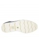 Scarpa stringata oxford aperta ai lati da donna in camoscio azzurro, pelle bianca e vernice blu zeppa 4 - Misure disponibili: 33, 34, 42, 43, 44, 45, 46