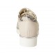 Scarpa stringata da donna con platare estraibile in pelle, camoscio forato rosa e pelle stampata zeppa 3 - Misure disponibili: 32, 33, 34, 42, 43, 44, 45