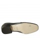 Mocasino para mujer con acessorio en piel azul tacon 2 - Tallas disponibles:  32, 33, 34, 42, 43, 44, 45