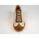 Chaussure sportif à lacets pour hommes en daim de couleur tabac et beige - Pointures disponibles:  40, 41